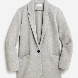 J. Crew Cecile relaxed sweater-blazer